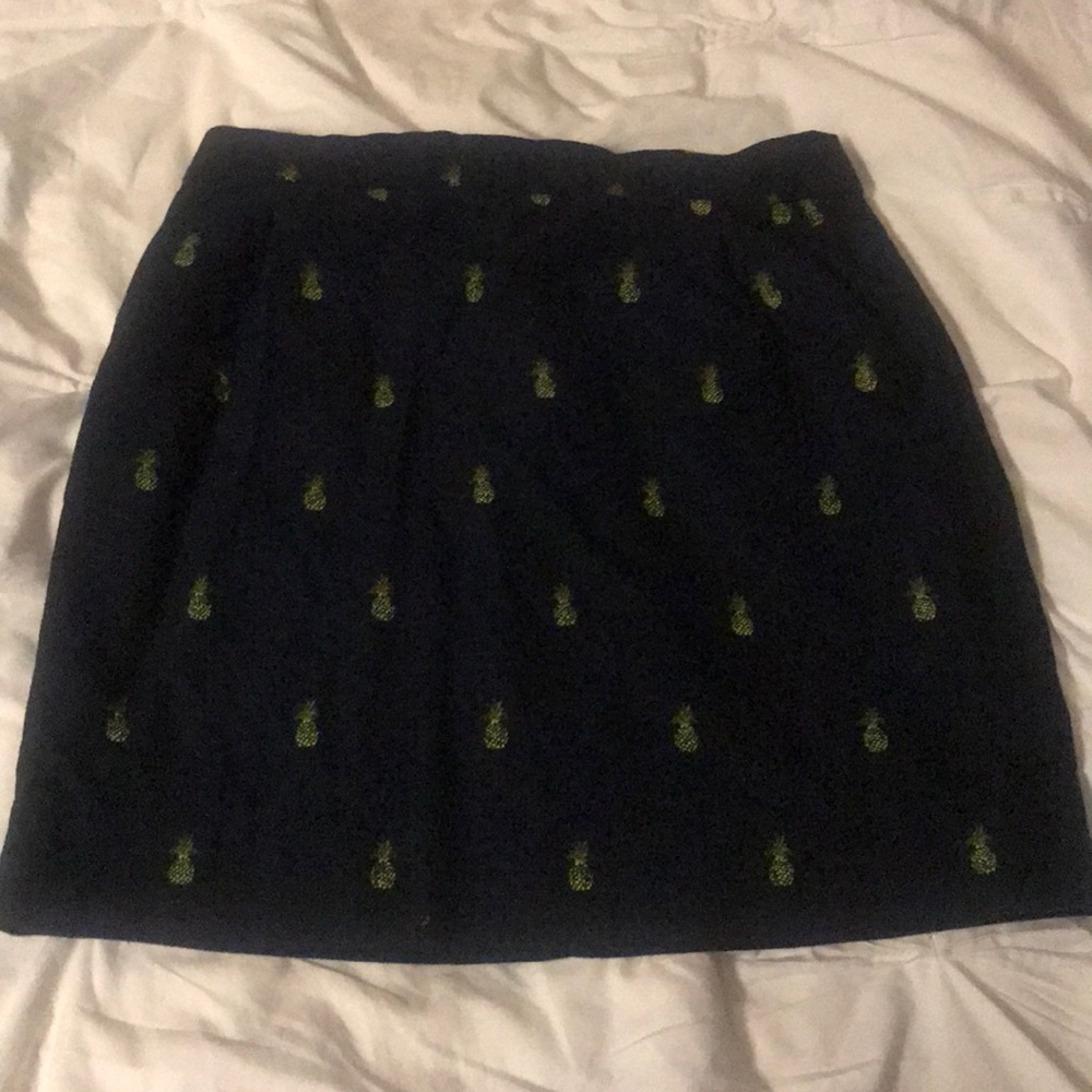 J. Crew Pineapple Skirt